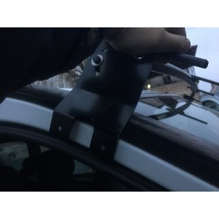 Frontscheibenblende (schwarz glanz, 5mm) Renault Trafic 2001–2015 Foto 3