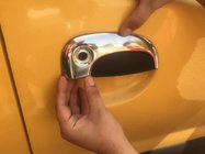 Renault Kangoo 1998-2008 Chrom Türgriffblenden (Edelstahl) Zwei vordere + eine Schiebetur Foto 3