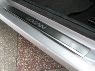 Renault Logan MCV 2005-2013 Einstiegsleisten Abdeckungen Nataniko (4 Stk., Edelstahl) Foto 1