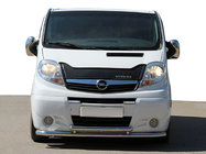 Renault Trafic 2001–2015 Frontschutzbügel ST014/2 (Edelstahl) Foto 1
