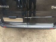 Renault Trafic 2001–2015 Heckstoßstangenabdeckung Edelstahl (OMSA) Foto 2