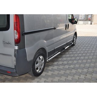 Seitliche Rohre (2 Stk., Edelstahl) Opel Vivaro 2001–2015 Foto 2