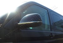 Volkswagen T6 2015-2024 Spiegelblenden Edelstahl (2 Stk.) Foto 3