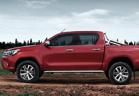 Toyota Hilux 2015- Fensterzierleisten Edelstahl (4 Stk) Foto 1