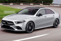 Mercedes A-class W177 2018- Frontgrill Diamond Silber (für 2018-2022) Foto 6