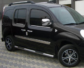 Renault Kangoo 2008–2020 Seitliche Rohre BB002 (2 Stk., Edelstahl) 60 mm, langer Radstand Foto 1