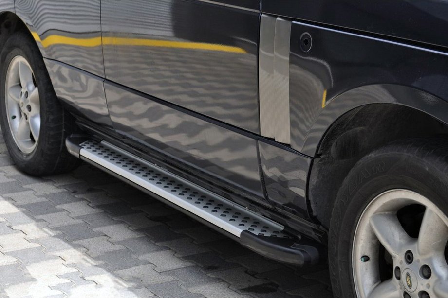 Range Rover III L322 2002-2012 Trittbretter Allmond Grey (2 Stk., Aluminium) Image