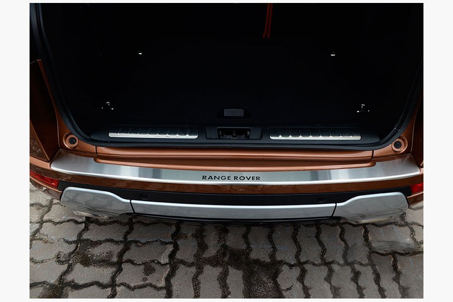 Range Rover IV L405 2013-2021 Heckstoßstangenschutz mit Kante Natanika (Edelstahl) Image