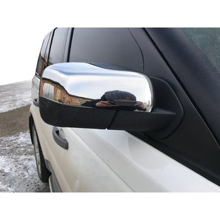 Spiegelabdeckungen (2 Stk, Edelstahl) Range Rover III L322 2002-2012 Foto 1