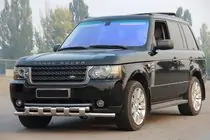 Range Rover III L322 2002-2012 Frontbügel ST015 (Edelstahl) Foto 1