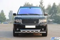 Range Rover III L322 2002-2012 Frontbügel ST015 (Edelstahl) Foto 2