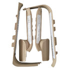Toyota Land Cruiser 200 2007-2021 Kunststoff-Einstiegsleisten mit Beleuchtung (beige) Foto 1