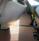Renault Trafic 2001–2015 EVA Fußmatten (ziegelrot) 1+2 Foto 2