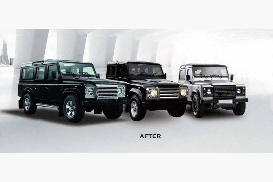 Land Rover Defender 1986-2016 Tuning Bodykit Komplettset Image