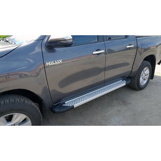 Trittbretter Allmond Grey (2 Stk., Aluminium) Foto 1