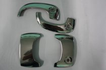 Renault Kangoo 1998-2008 Chrom Türgriffblenden (Edelstahl) Zwei vordere + eine Schiebetur Foto 4