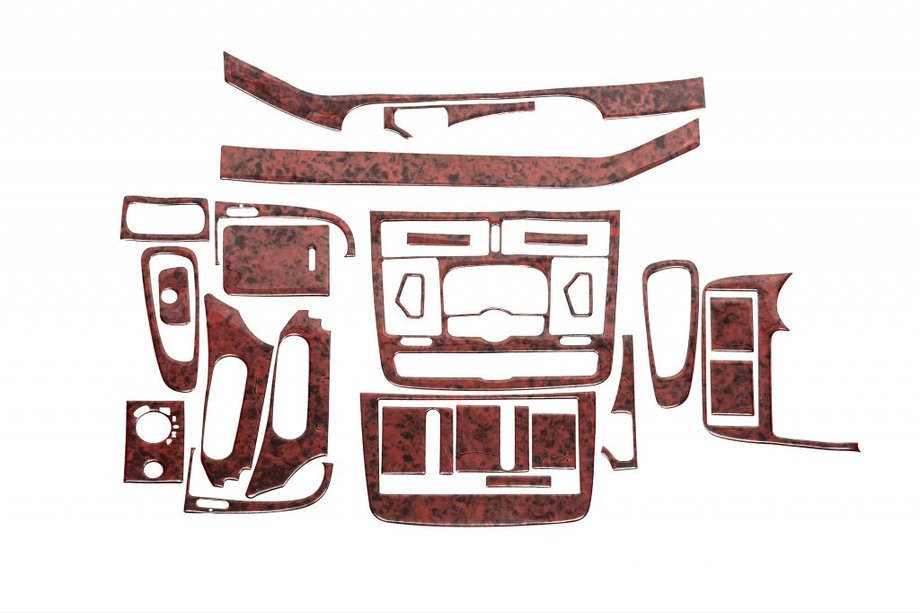 Mercedes Viano 2004-2014 Armaturenbrett Abdeckung Meric (Vorderteil + Einsätze im Innenraum) 2004-2006, Titan Image