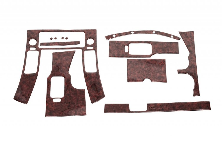 Nissan Navara 2006-2015 Innenraum Tuning Set (12 Teile) Aluminium Image