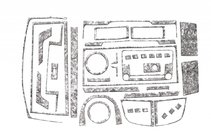 Volkswagen T6 2015-2024 Armaturenbrett Abdeckungen (2015-2019) Foto 2