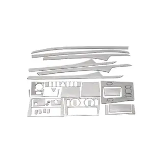 Armaturenbrett Blenden in Aluminium-Optik Hartman (1995-1997)