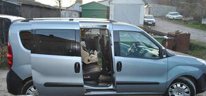 Fiat Doblo II 2010-2022 Dachreling Chrom Foto 7