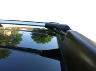 Dacia Duster 2008-2018 Dachträger für Reling abschließbar WingBar V1 (2008-2014, 2 Stk) Foto 1
