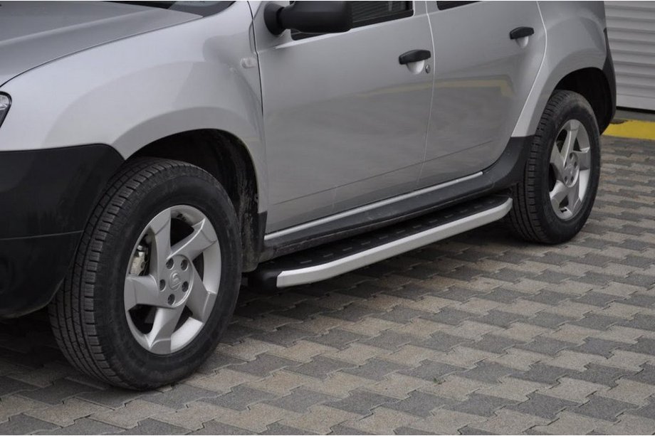 Renault Duster 2008–2017 Seitenschweller Fullmond (2 Stk., Aluminium) Image