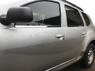 Dacia Duster 2008-2018 Fensterleisten Chrom (4 Stk, Edelstahl) OmsaLine - Italienischer Edelstahl Foto 1