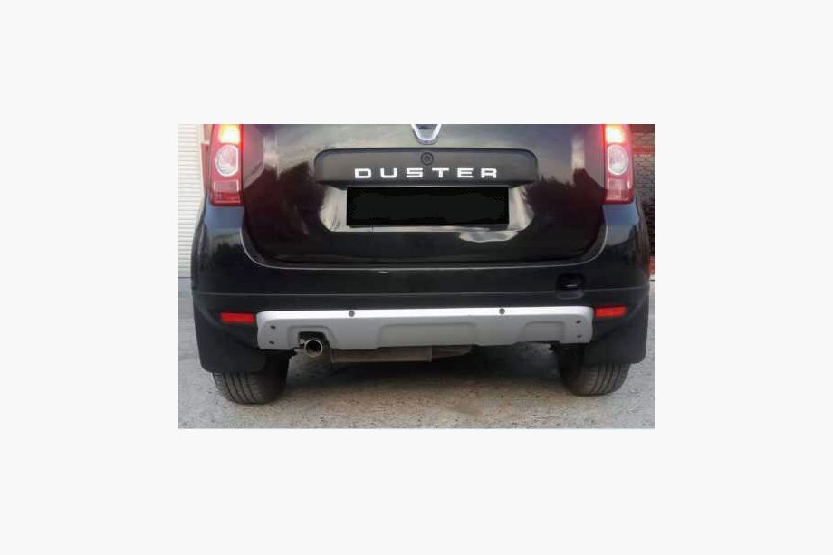 Dacia Duster 2008-2018 Heckstoßstangenabdeckung (ABS, grau) Image