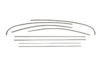 Renault Fluence 2009-2016 Fensterleisten Zierleisten Edelstahl OmsaLine (8 Stk.) Foto 1
