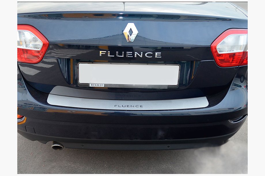 Renault Fluence 2009-2016 Heckstoßstangenabdeckung Natanika (Edelstahl) Image