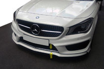 Mercedes CLA C117 2013-2019 Zierleiste für Stoßstangengrill (Edelstahl) Foto 1
