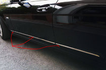 Mercedes C-class W204 2007-2015 SALE! Edelstahl Türleisten Abdeckungen Foto 1