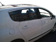 Peugeot 3008 2008-2016 Fensterzierleisten mit hinterem Dreiecksfenster, 8-tlg, Edelstahl Foto 1