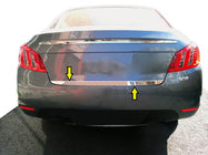 Peugeot 508 2010-2018 Kofferraumleiste Edelstahl Foto 1