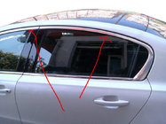 Peugeot 508 2010-2018 Obere Fensterleisten Edelstahl (Sedan) Foto 1