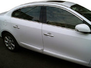 Renault Fluence 2009-2016 Fensterleisten oben Edelstahl (4 Stk) Foto 1