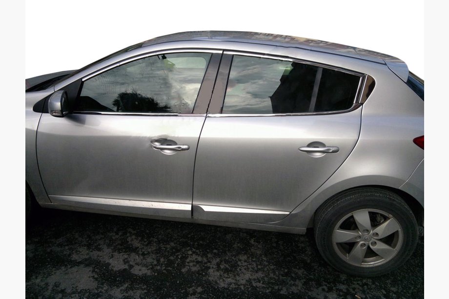 Renault Megane III 2009-2016 Fensterzierleisten oben (HB, 6 Stk, Edelstahl) Image