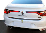 Renault Megane IV 2016-2025 Kofferraumleiste Edelstahl (Sedan) OmsaLine - Italienischer Edelstahl Foto 1