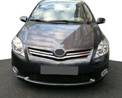 Toyota Auris 2007-2012 Chrom Kühlergrill Abdeckungen (Edelstahl) Foto 1