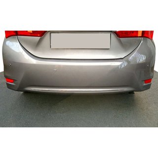 Heckstoßstangenleiste Edelstahl Toyota Corolla 2013-2019 Foto 1