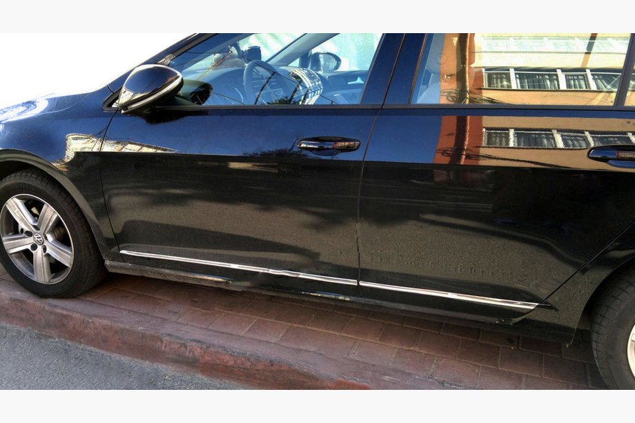 Volkswagen Golf 7/E-Golf 2012-2020 Türleisten Edelstahl (4 Stück) Image