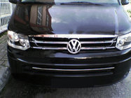 Volkswagen T5 2010-2015 Edelstahl Motorhaubenkante Foto 1