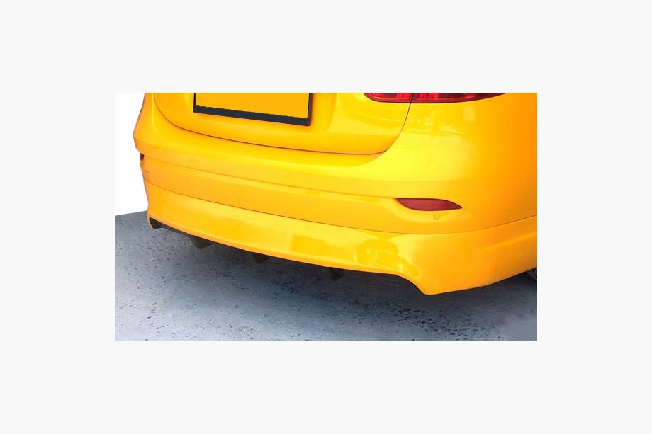 Renault Fluence 2009-2016 Hintere untere Abdeckung (grundiert zum Lackieren) Foto 1