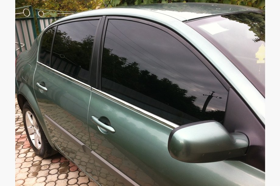 Renault Megane II 2004-2009 Fensterzierleisten außen Edelstahl (4 Stk) SD/SW, OmsaLine - Italienischer Edelstahl Foto 2