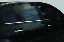 Renault Megane II 2004-2009 Fensterzierleisten außen Edelstahl (4 Stk) Foto 4