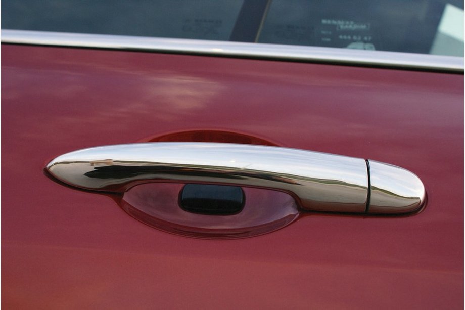 Renault Espace 2002-2014 Chrom Türgriffblenden (4 Stk., Edelstahl) Carmos - Türkischer Edelstahl Image