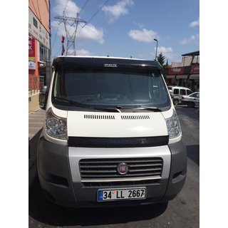 Sonnenblende Frontscheibe (schwarz glanz, 5mm) Peugeot Boxer 2006-2025 Foto 4