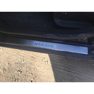 Einstiegsleisten OmsaLine (4 Stk, Edelstahl) Renault Megane III 2009-2016 Foto 2