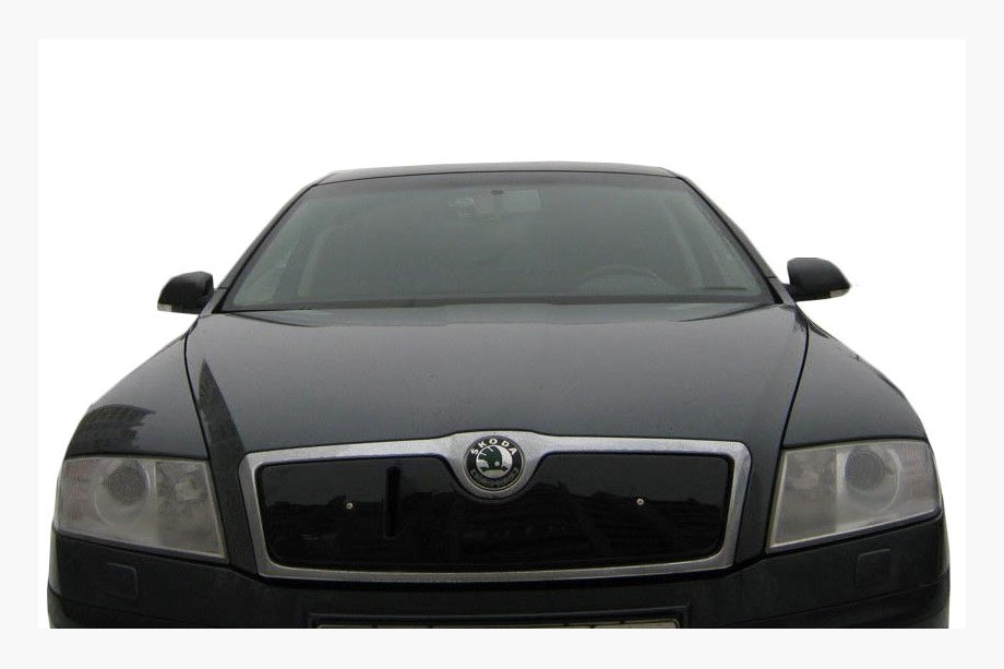 Skoda Octavia II A5 2006-2010 Winterabdeckung für Kühlergrill (oben) glänzend Foto 4
